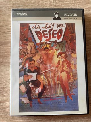 DVD La Ley del Deseo (Pedro Almodóvar)