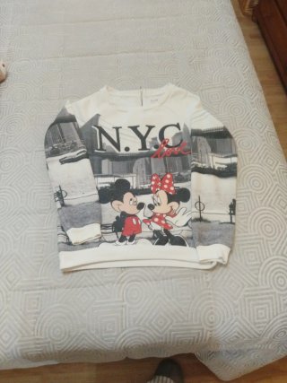 Sudadera Mickey & Minnie NYC