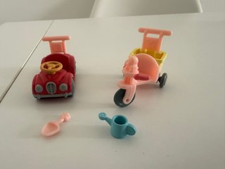 Set de Coche y Triciclo Sylvanian Families