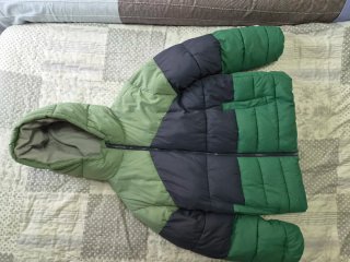 Chaqueta acolchada para niño, talla 2XL 160 cms