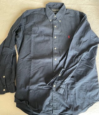 Camicia blu Ralph Lauren