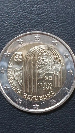 Moneda 2 Euros Eslovaquia 2018