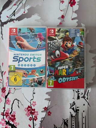 Nintendo Switch Sports e Super Mario Odyssey