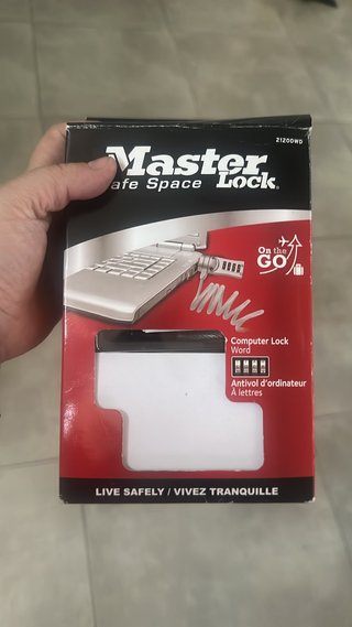 Candado Antirrobo para Portátil Master Lock
