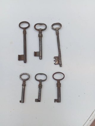 Set de 6 Llaves Antiguas