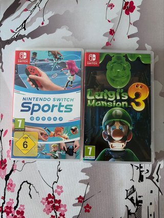 Nintendo Switch: Sports e Luigi's Mansion 3