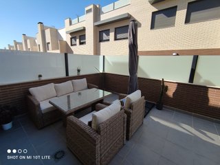 Conjunto Jardín 3 Sofás y Mesa Ratán