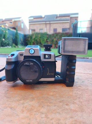 Cámara de fotos reflex Olympia
