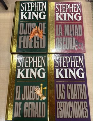 Lote 15 libros stephen king