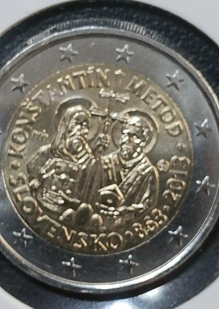 Moneda 2 Euros Eslovaquia 2013