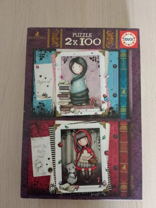 Set de 2 Puzzles Santoro Gorjuss