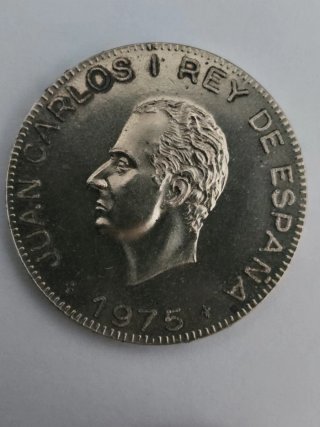 Moneda Juan Carlos I 1975 España