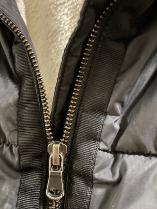 Chaqueta Benetton Negra con Capucha Talla 11/12
