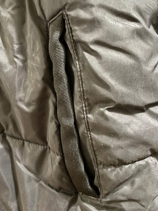 Chaqueta Benetton Negra con Capucha Talla 11/12
