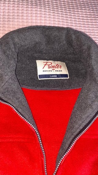 Chaqueta polar desmontable hombre Printer