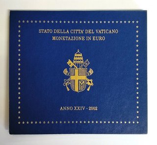 Vaticano 2002 Cartera euroset 1ª Edición