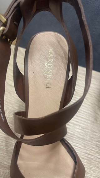 Sandalias de tacón Martinelli marrones