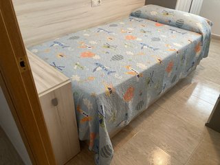 Colcha infantil reversible cama 90cm