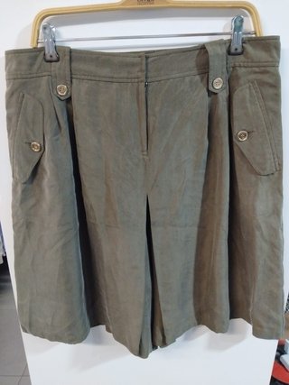 Cavita Pantalón Corto Falda-Pantalón Verde Oliva