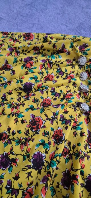 Falda mini estampada
