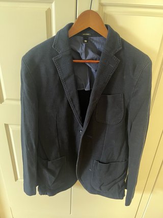 Americana Massimo Dutti Azul Talla 50