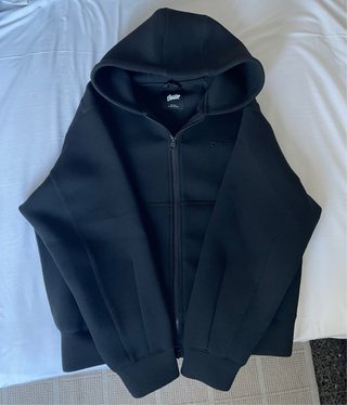 Sudadera STWD Negra con Cremallera