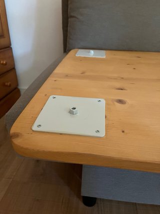 Mesa de madera maciza de pino