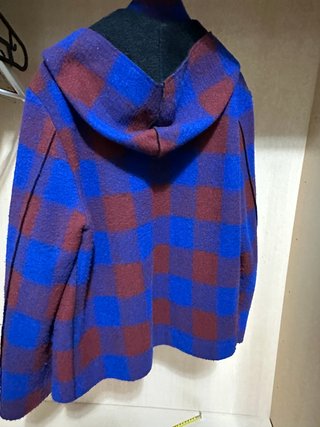 Giubbotto Gallo a quadri Made in Italy Tg S