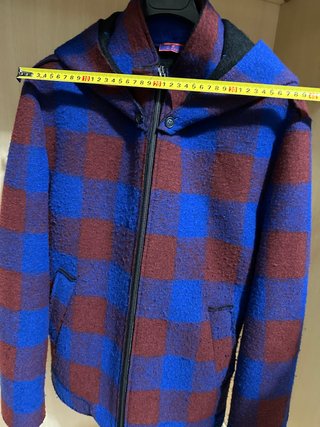 Giubbotto Gallo a quadri Made in Italy Tg S