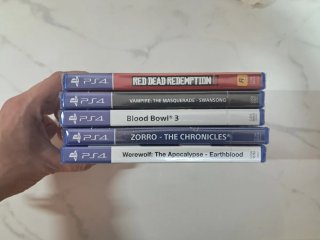 Confezione da 5 nuovi giochi PS4
