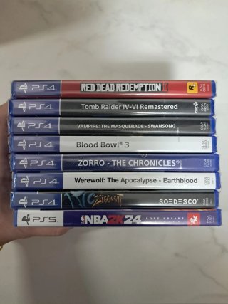 Pack 8 Juegos NUEVOS PS4