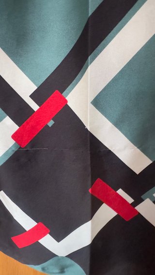 Pantalón Zara Satén Estampado