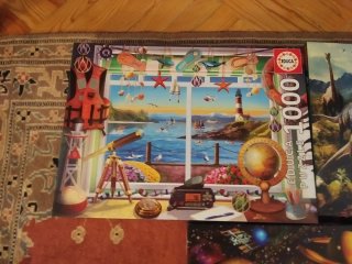 Lote 3 Puzzles Educa 1000 piezas