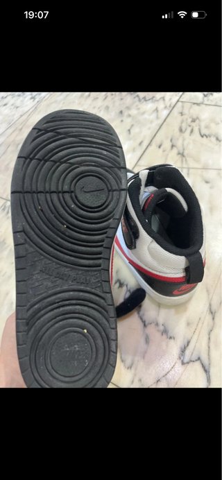 Zapatillas Nike Altas Blanco y Negro