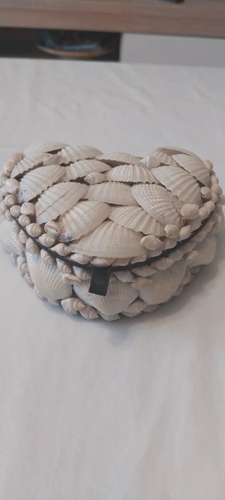 Joyería Corazón Conchas Marinas