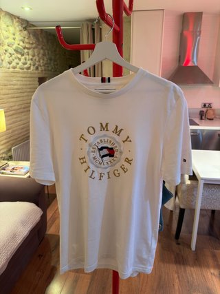 Camiseta Tommy Hilfiger Blanca