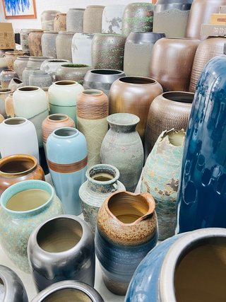 Jarrones de ceramicas