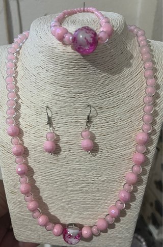 Set de Gargantilla, Pendientes y Pulsera