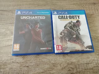 Lote 2 Giochi PS4: Uncharted e Call of Duty