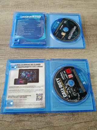 Lote 2 Giochi PS4: Uncharted e Call of Duty