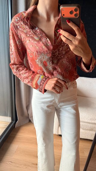 Camisa 100% algodón H&M