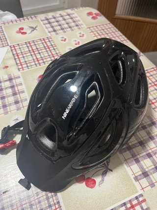 Casco de bicicleta Nineairpaths negro