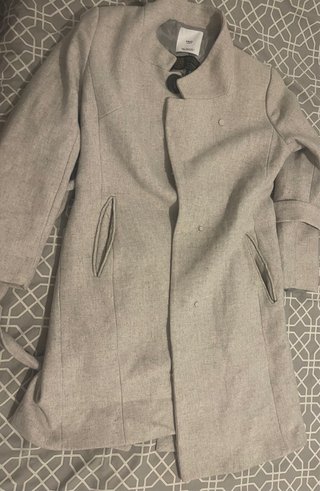 Abrigo Gris Mango