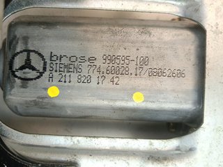 Elevalunas delantero derecho Mercedes-Benz C