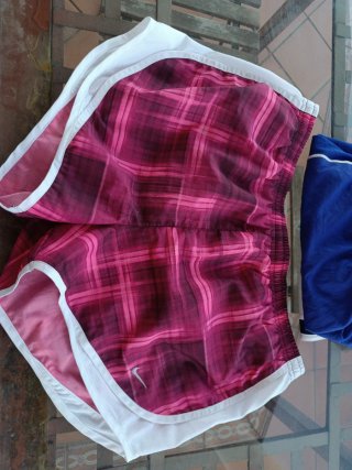 Pantalón Corto Running Nike Mujer Rosa