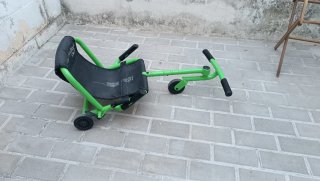 Patinete de 3 Ruedas con Asiento Verde
