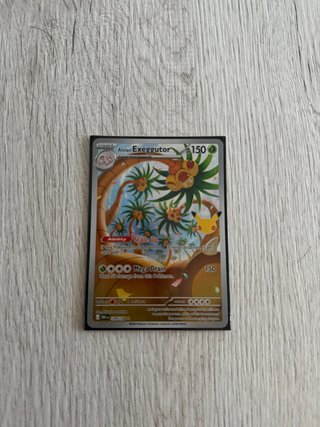 Carta Pokémon Alolan Exeggutor 30 Aniversario