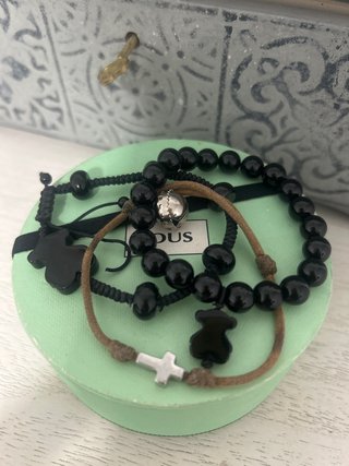 Pulseras Tous Oso y Cruz