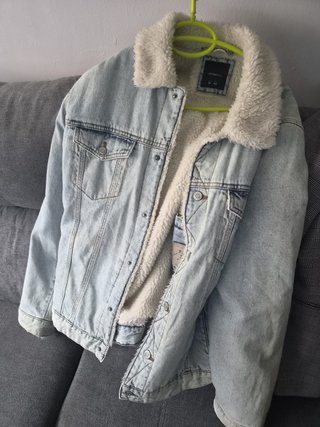 Chaqueta vaquera con borrego Lefties