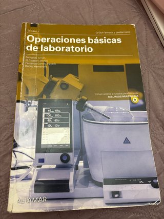 Operaciones básicas de laboratorio, Sanidad, CF...